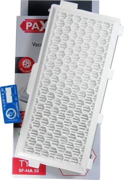 Paxanpax SF-HA50 filter geschikt voor Miele - HEPA Active AirClean-filter met timestrip - SFHA50 - SF-HA 50 - Compact C1 C2 - Complete C2 C3 — thumbnail 1