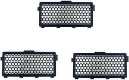 3 stuks Hepa Filter - geschikt voor Miele Classic Compact C1, Complete C2 & C3 - SF-HA 50、S4、S5、S6、S8、S4000、S5000 - Koolstof Filter — thumbnail 1