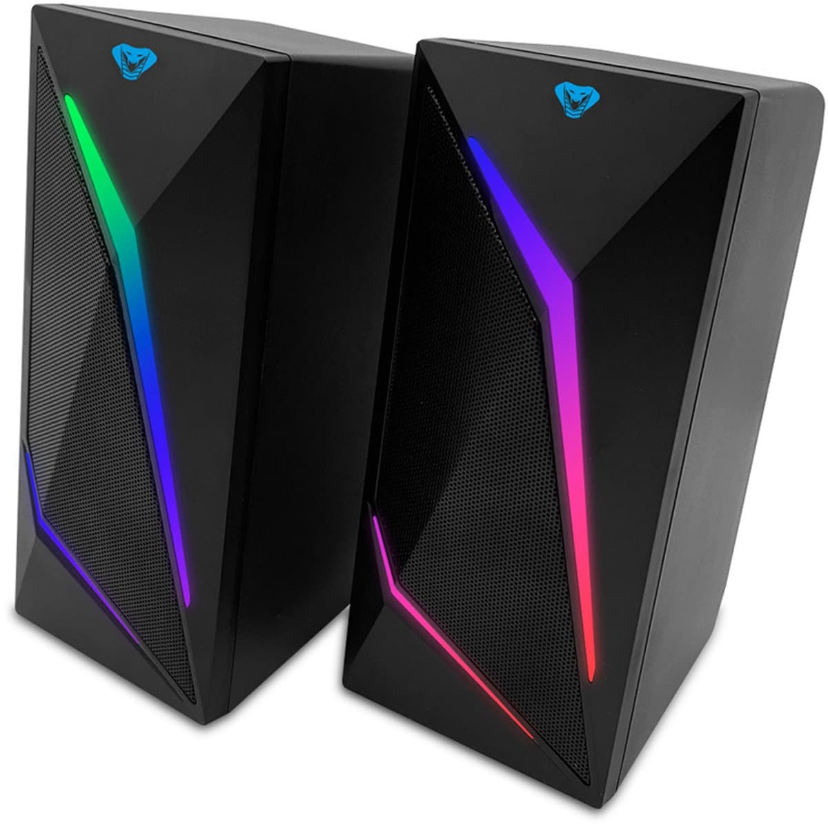 Media-Tech - Gaming 2.0 - luidsprekers met Bluetooth - kleurrijke RGB LED-achtergrondverlichting COBRA PRO URION 2.0 MT3172 — afbeelding 1