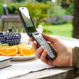 DailySupplies® Senioren Mobiele Telefoon 4g - Senioren GSM - Zwart — thumbnail 5