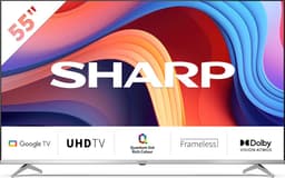 Sharp Aquos 55GP6260 - 55 inch 4K UHD QLED met Google TV — thumbnail 1