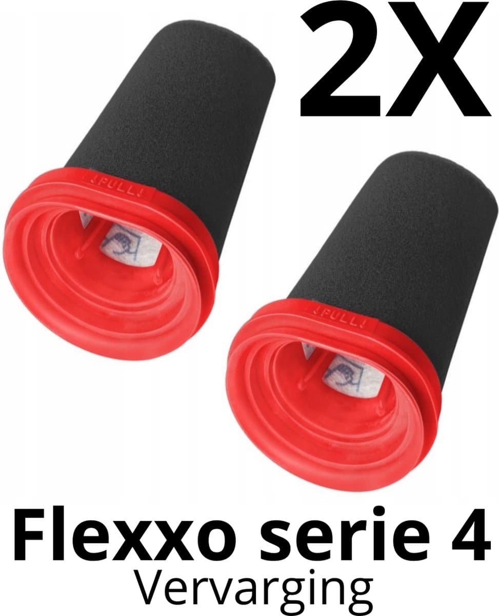 2 x Filters voor stofzuiger vervanging geschikt voor Bosch stofzuiger FLEXXO SERIE 4. Een vervanging die net zo goed is als het origineel. — afbeelding 1