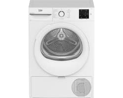 Beko BM3T3822W wasdroger Vrijstaand Voorbelading 8 kg A+ Wit
