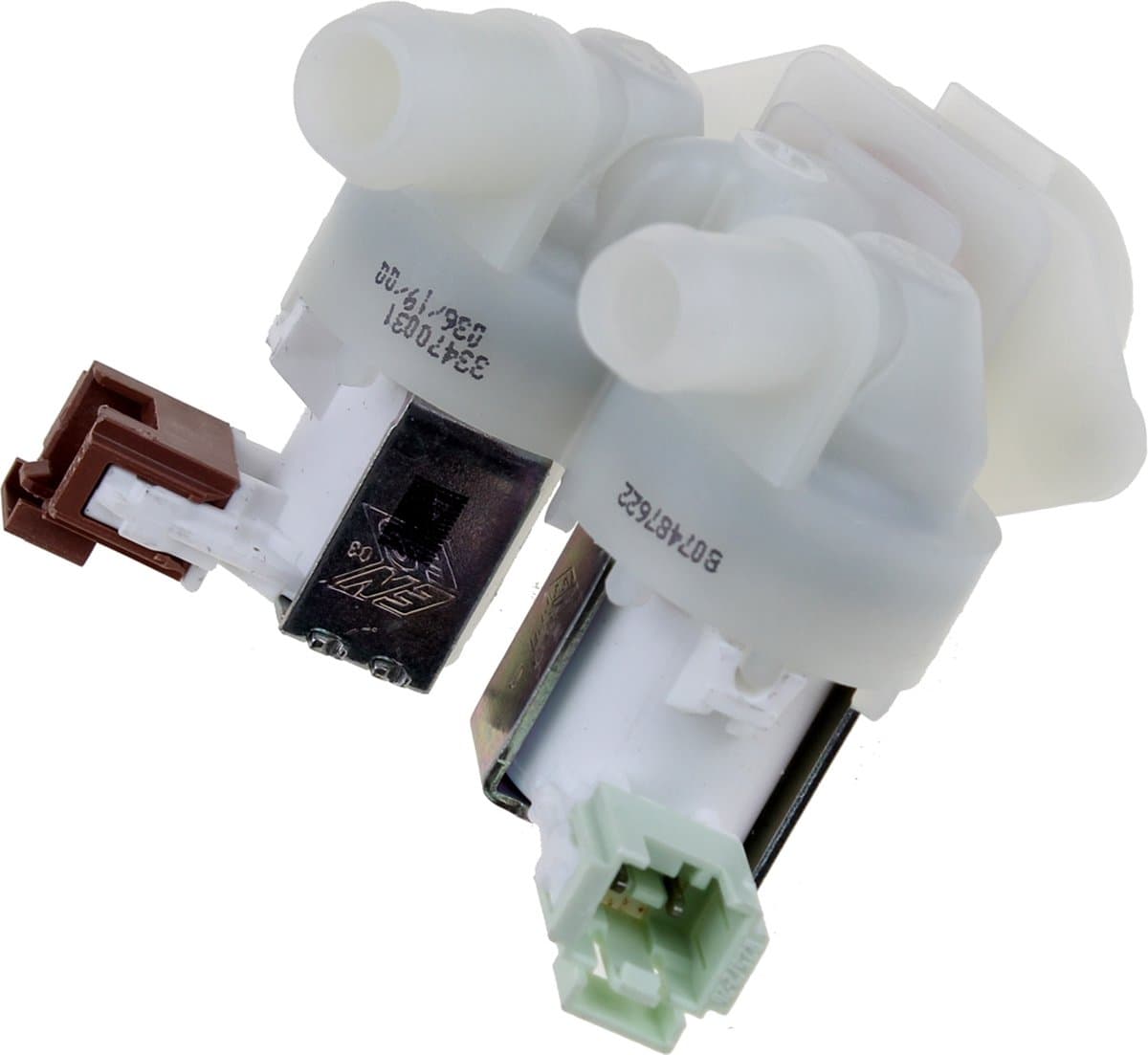 AEG Inlaatventiel 2-voudig L6FBT84, EWF1494, EW6F5723 8074876221 — afbeelding 1