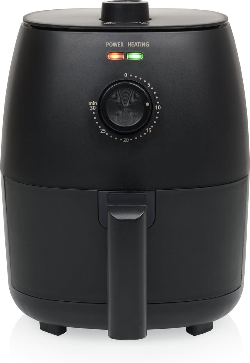Airfryer Tristar FR‑9014 – Mini Crispy Fryer – 2 Liter – Compact Heteluchtfriteuse voor 1–2 Personen – 1150W – Vetarm Bakken – Zwart — afbeelding 1