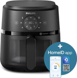 Philips 2000 Series Airfryer - NA210/00 - Kijkvenster - RapidAir - 3.2L - Tot 3 Personen - Zwart — thumbnail 2