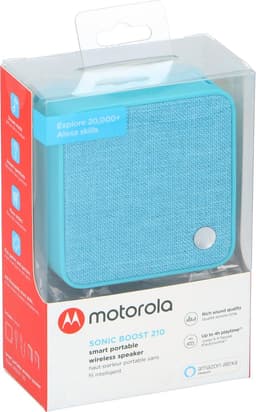 Sonic Boost 210 speaker - compact - 6W - Bluetooth - blauw - ingebouwde microfoon — thumbnail 5