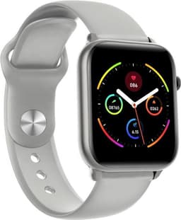 Belesy® Pro - Smartwatch Dames - Smartwatch Heren - Horloge - 1.3 inch - Kleurenscherm - Full Touch - Stappenteller - Grijs - Siliconen — thumbnail 15