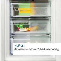 Bosch KGN392LBF - Serie 4 - koel-vriescombinatie - Total No Frost - nooit meer ontdooien- RVS - Zeer stil -Energielabel B - VitaFresh XXL 0°C: houd etenswaren langer vers met extra ruime vershoudlades — thumbnail 7