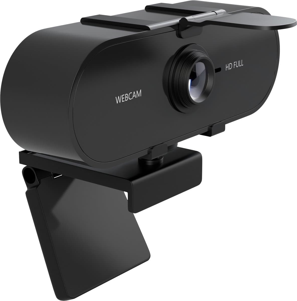 Smartify Webcam - HD Pro Webcam - Full HD 1080P - Ingebouwde Microfoon - Inclusief Webcam Cover - Webcam Voor Pc — afbeelding 1