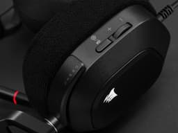 Corsair HS80 - Bedrade Gaming Headset - RGB - Dolby Audio 7.1 Surround - Carbon - PC — thumbnail 6