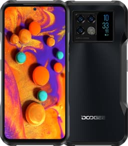 Doogee V20 16,3 cm (6.43") Dual SIM Android 11 5G USB Type-C 8 GB 256 GB 6000 mAh Zwart — thumbnail 1