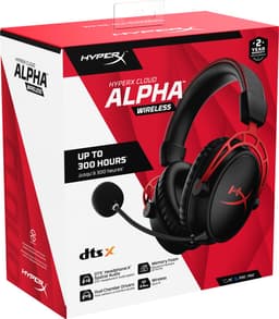 HyperX Cloud Alpha Draadloze Gaming Headset - Zwart/Rood — thumbnail 6