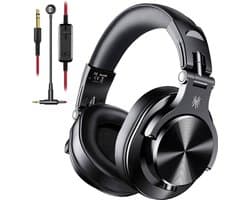 OneOdio Wired Fusion A71M Zwart – Koptelefoon met Microfoon – Inklapbaar – Muziek | Studio | DJ