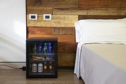 Technomax HP30LGN minibar koelkast - 30 liter - compleet geruisloos - glazen deur - binnenverlichting — thumbnail 3