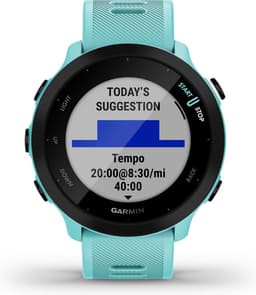Garmin Forerunner 55 - Sporthorloge met GPS Tracker - Geschikt voor Hardlopen - 42mm - Aqua — thumbnail 8