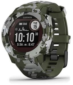 Garmin Instinct Solar - Smartwatch - Robuust GPS Sporthorloge - Zon Oplaadbaar - 45mm - Groen Camo Edition — thumbnail 19
