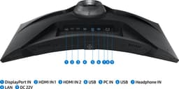 Samsung Odyssey G6 LS32BG650EUXEN - QHD Smart Gaming Monitor - Apple AirPlay - Tizen - Wi-Fi - 32 Inch - 240hz — thumbnail 3