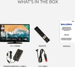Salora 24MBA300 tv 61 cm (24") HD Smart TV Wifi Zwart — thumbnail 8