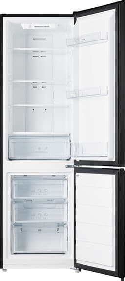 Inventum KV1808B No Frost energiezuinige koel-vriescombinatie - 180 cm hoog - 270 liter - Superkoelen - Supervriezen - Energielabel D - Vrijstaand - Zwart — thumbnail 13