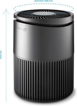 Clean Air Optima® CA-503T Compact Smart - Intelligente HEPA UV-C Ionisator Luchtreiniger - 360° Airflow - Ultrastil met sleepmode! <10dB(A)! — thumbnail 9
