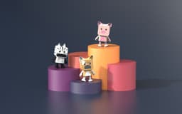 MOB Dancing Animals Bulldog - Bluetooth luidspreker — thumbnail 3