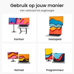 Blerron Flow - Portable Monitor - HD - 16 Inch - Draagbare Monitor - Beeldscherm - Incl. Monitor en Laptop Standaard - 1920x1200 FHD — thumbnail 7