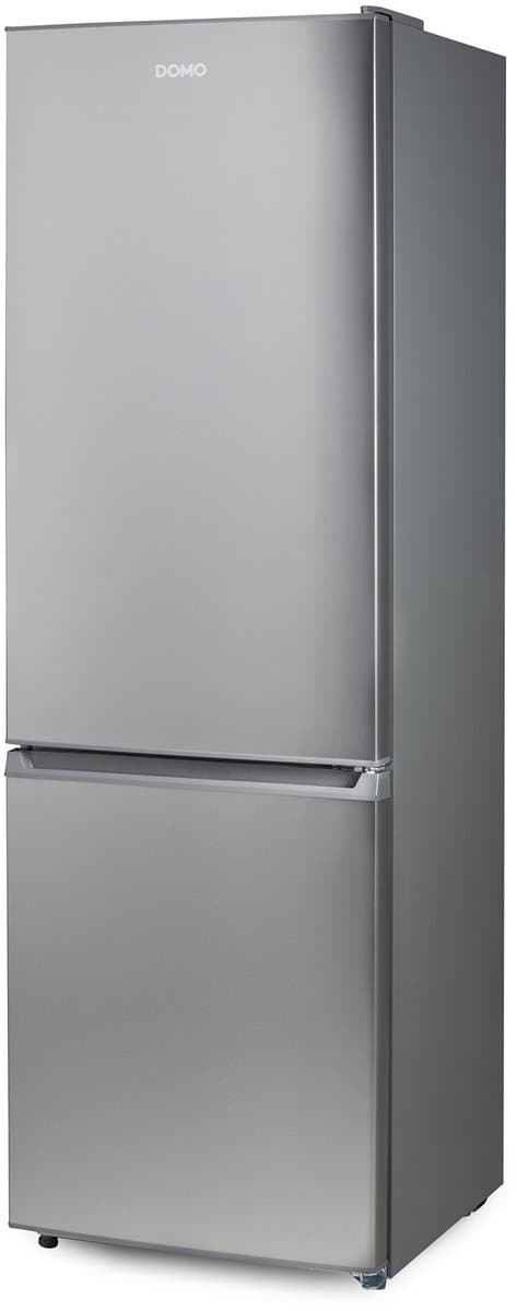 DOMO DO91336C Koelvriescombinatie - Koelkast met Diepvriezer - No Frost - Energieklasse C - 310 L - Inox — afbeelding 1