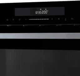Inventum IMC3834GT - Inbouw combi-oven - Hetelucht - Magnetron - Grill - 34 liter - 38 cm hoog - Tot 220 graden - Zwart/RVS — thumbnail 4