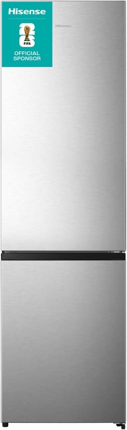 Hisense RB440N4ACA, Koelkast met A Energielabel - Koel-vriescombinatie - No Frost - RVS - Multi-Air Flow - Fast Freeze - 35dB (A) -Inverter Compressor - 336 Liter — thumbnail 1