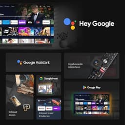 32 Inch Smart TV met Google Assistant en Chromecast - HD DVBT2/C/S2 televisie — thumbnail 6