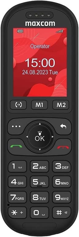 4G VoLTE Draadloze Mobiele Desktop Telefoon - Grote Knoppen - Geschikt voor Thuis en Kantoor met SIM Kaart en USB-C Lader - Zwart — thumbnail 3