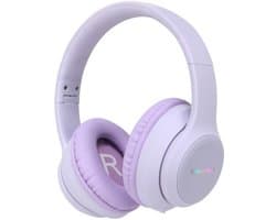 imoshion Kinder Koptelefoon LED - Bluetooth en Decibelbegrenzer - Draadloze Koptelefoon Kinderen