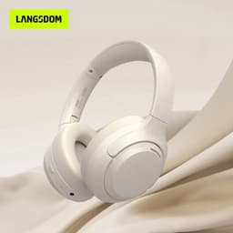 Koptelefoon- bluetooth- Actieve Ruisonderdrukking (ANC) & ENC Microfoon- 70 Uur Batterij- Comfortabele- Over-Ear — thumbnail 8