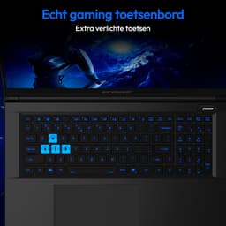 ERAZER Scout 17 E1 Core Gaming Laptop, Intel® Core™ 5 210H, Windows 11 Home, 43,9 cm (17,3") FHD-scherm met 144 Hz, NVIDIA® GeForce RTX™ 5050, 1 TB SSD, 16 GB RAM — thumbnail 3