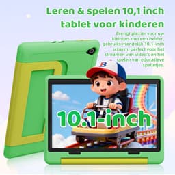 Hotlight KT1028 - Android 15 kindertablet - 10.1 inch - 20(3+17)GB RAM/64GB ROM– 5000mAh - Groente — thumbnail 4