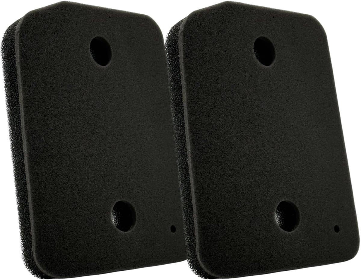 Fixem pluizenfilter, geschikt voor Miele T1 - 9164760, 9164761, 12551630 wasdrogers, condensor sokkelfilter met 2 gaten, 2 stuks 220 x 133 x 30 mm - 2 stuks — afbeelding 1
