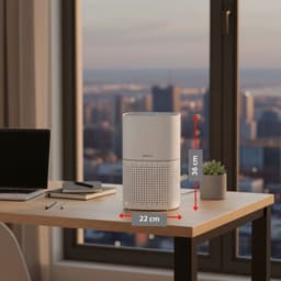 alpina Luchtreiniger met Ionisator - Air Purifier met HEPA Filter H11 - CADR: 240 m³/h - Air Cleaner voor Ruimtes tot 28 m² — thumbnail 3
