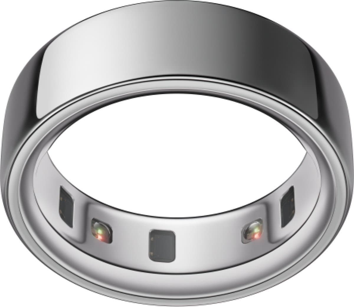 Oura Ring 4 - Size Before You Buy - Silver - Size 12 — afbeelding 1