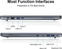 A15Pro 16 inch laptop - Ryzen 5 5500U - 16GB RAM - 1TB NVMe - QHD 120Hz - Windows 11 — thumbnail 11