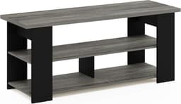 TV Meubel tot 50 Inch in Frans Eiken Grijs en Zwart - Compact en Modern — thumbnail 5