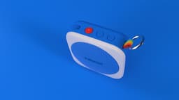 Polaroid - P1 Music Player - Bluetooth Speaker - Blauw/Wit — thumbnail 14