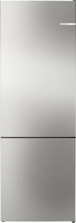 Bosch - KGN492IAF - Serie 4 - Koel-vriescombinatie - Energielabel A - 203 x 70 cm - Extra breed - RVS - Total No Frost; Nooit meer ontdooien- Zeer stil - VitaFresh XXL 0°C: houd etenswaren langer vers met extra ruime vershoudlades. — thumbnail 1