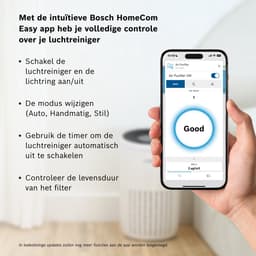 Bosch Air 2000i App-Gestuurde Luchtzuiveraar - Schone Lucht voor Thuis — thumbnail 4