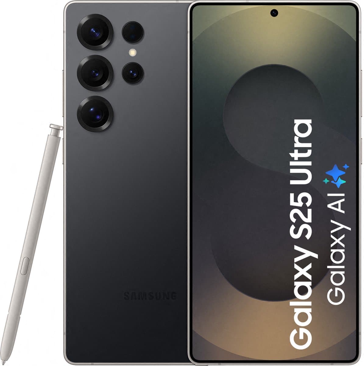 Samsung Galaxy S25 Ultra 5G - 256GB - Titanium Black — afbeelding 1
