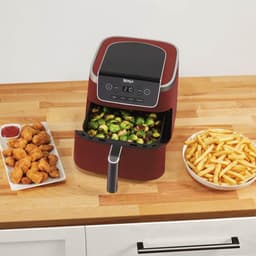 Ninja Airfryer XL PRO AF140EUCM 4,7 liter Vrijstaand Heteluchtfriteuse Cinnamon Rood met 4 kookprogramma's - Beste Koop — thumbnail 3