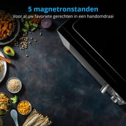 MEDION 3-in-1 magnetron met grill- en heteluchtfunctie (23 liter, 900 watt, 1.000 watt grill, 1.680 watt hetelucht, 10 automatische programma's, ontdooifunctie, display, MD11493) zwart — thumbnail 8
