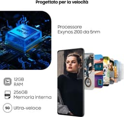 Samsung Galaxy S21 Ultra 5G SM-G998B 17,3 cm (6.8") Dual SIM Android 11 USB Type-C 12 GB 256 GB 5000 mAh Zilver — thumbnail 12