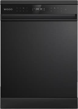 Wiggo WD-F6148B(DX) - Vrijstaande Vaatwasser - 60cm - 14 Couverts - 6 wasprogramma's - Energielabel B - 5 jaar garantie - Zwart Rvs — thumbnail 19