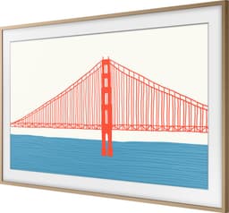 Samsung - The Frame (2021) - 43" Lijst - Teak - VG-SCFA43TKBXC — thumbnail 5